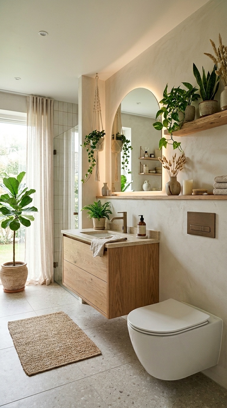 Modern Organic Bathroom SPA