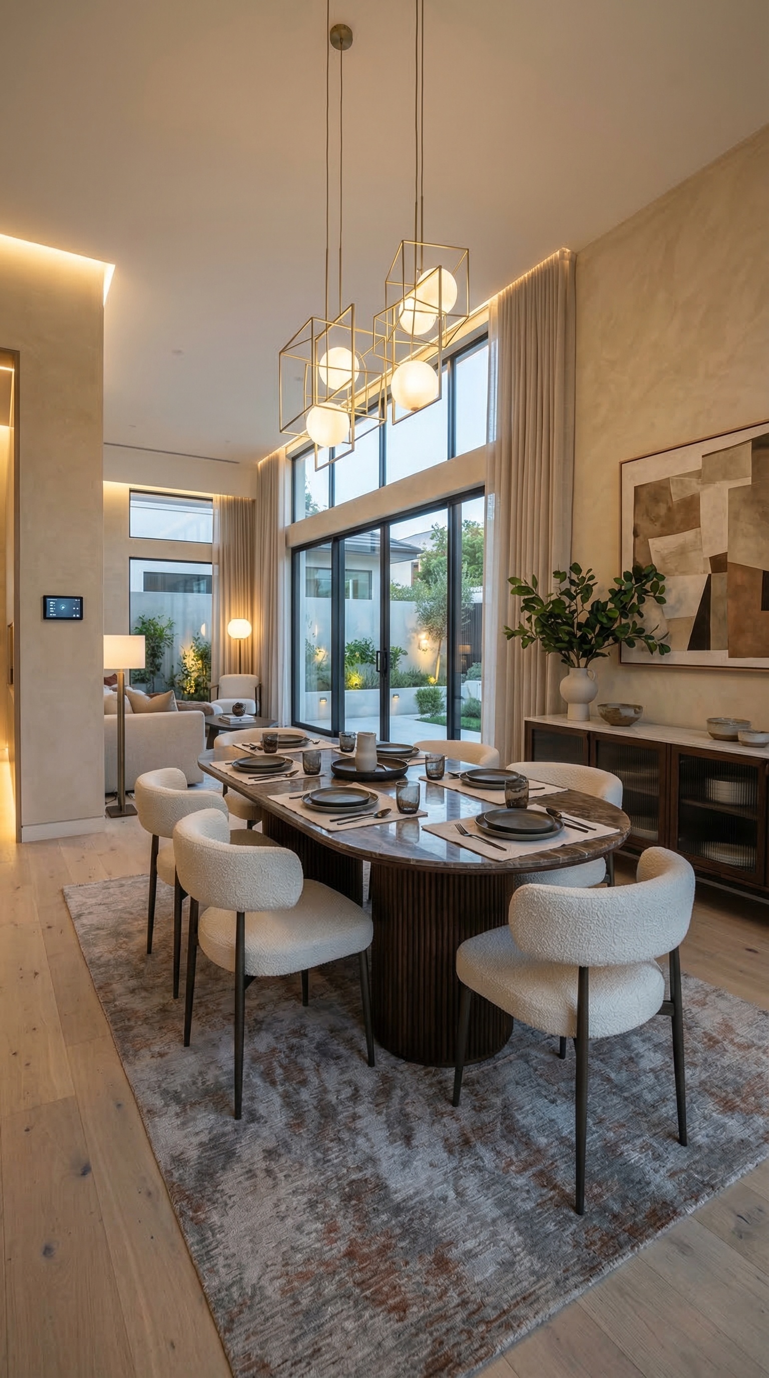 Modern Luxury Dining Room
