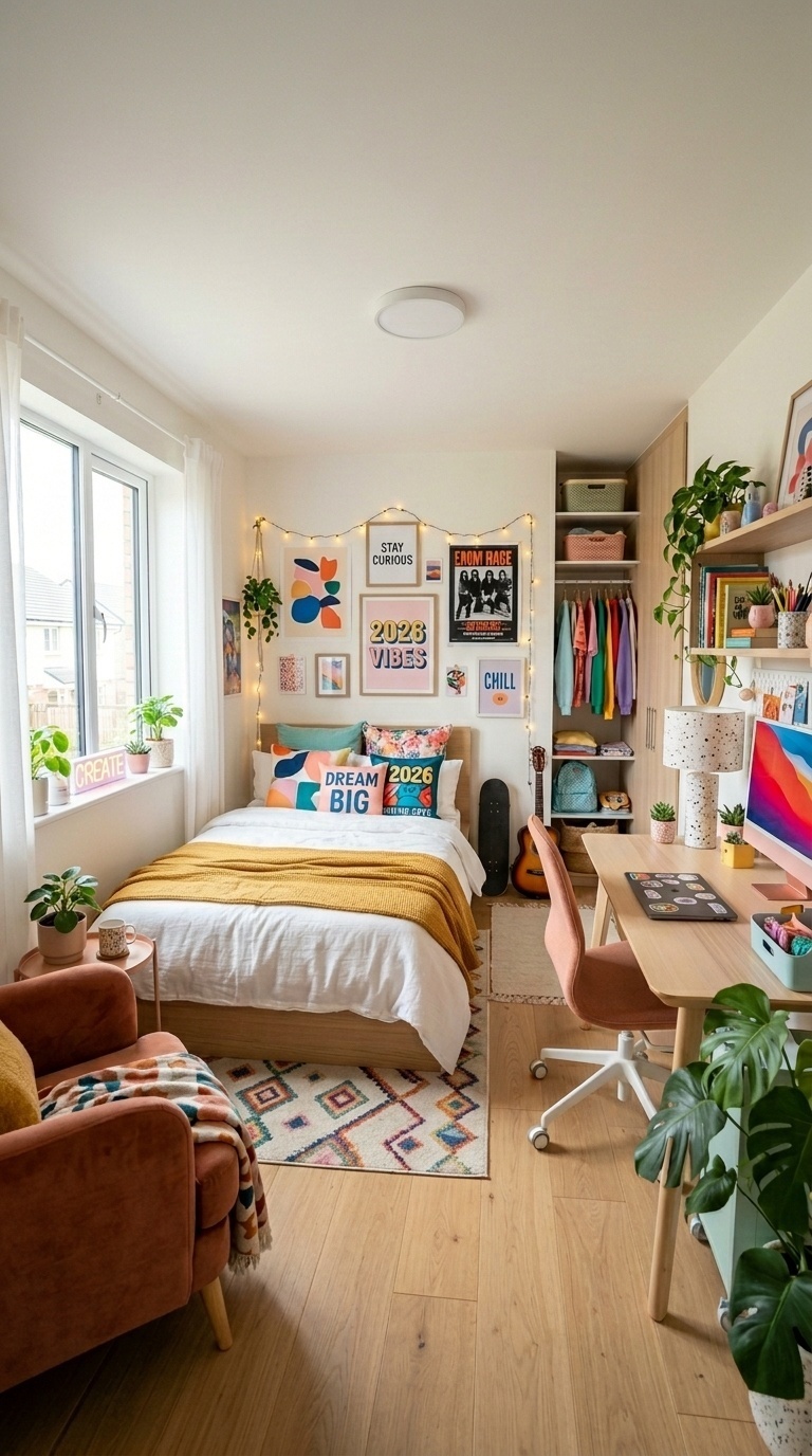 Modern Teen Girl Bedroom Setup You’ll Want to Copy