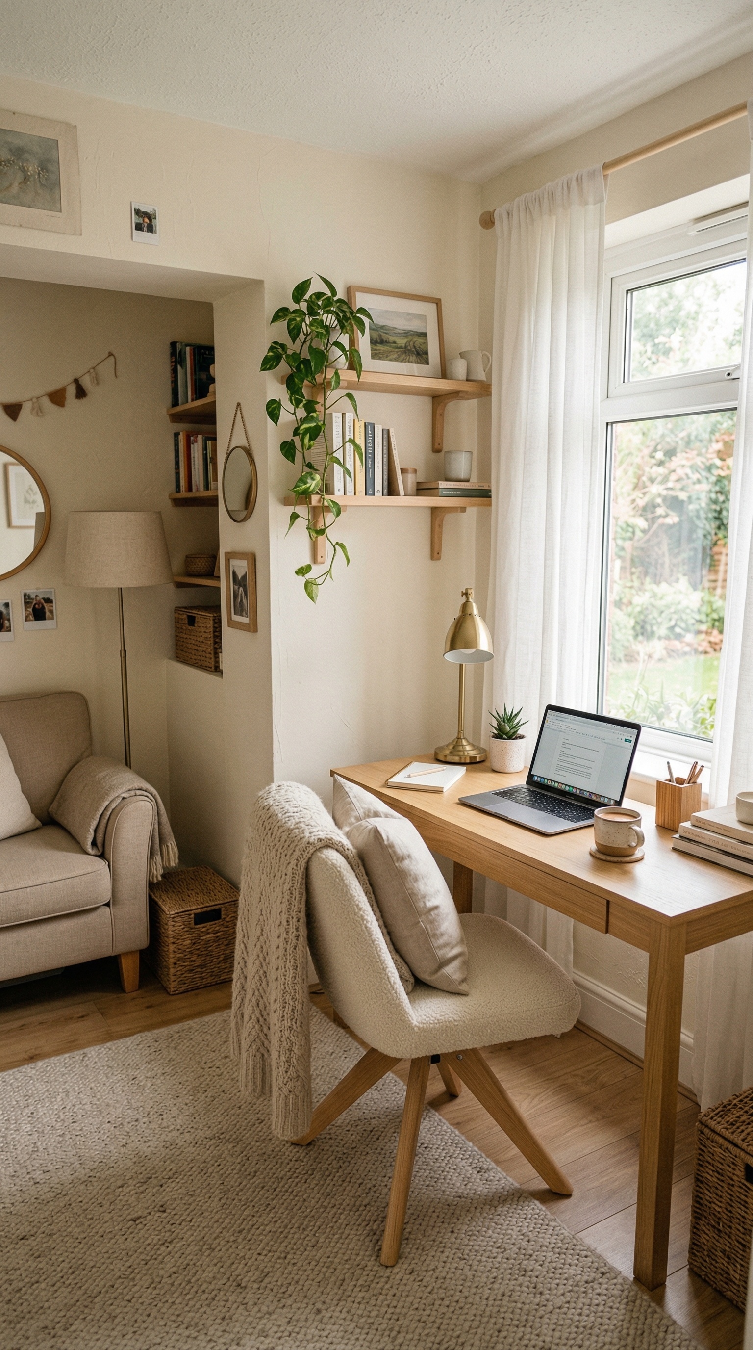 TOP 10 Amazon Finds for Small Home Office Decor with Warm Minimalist Style