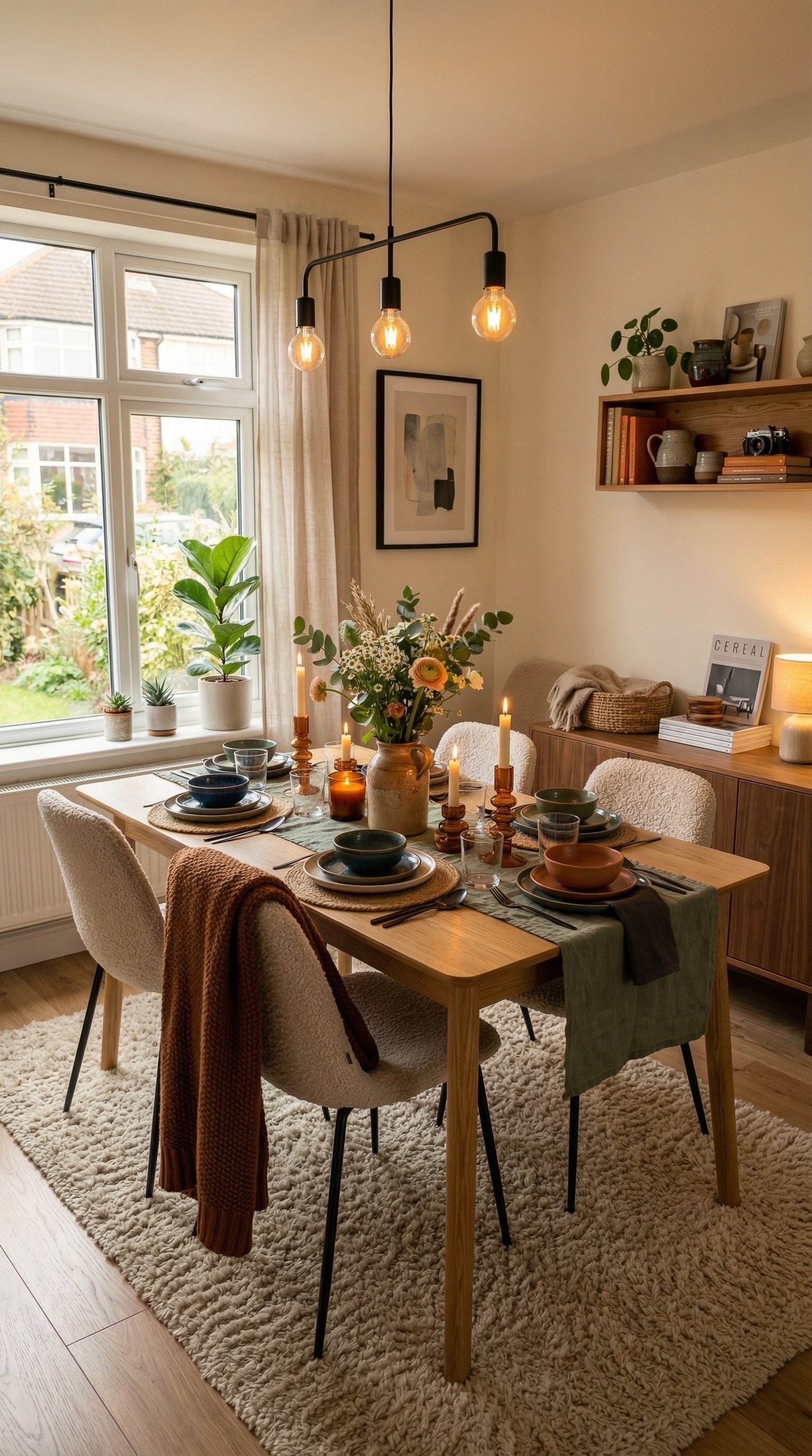 Best Ideas for Your Cozy Warm Dining Room 