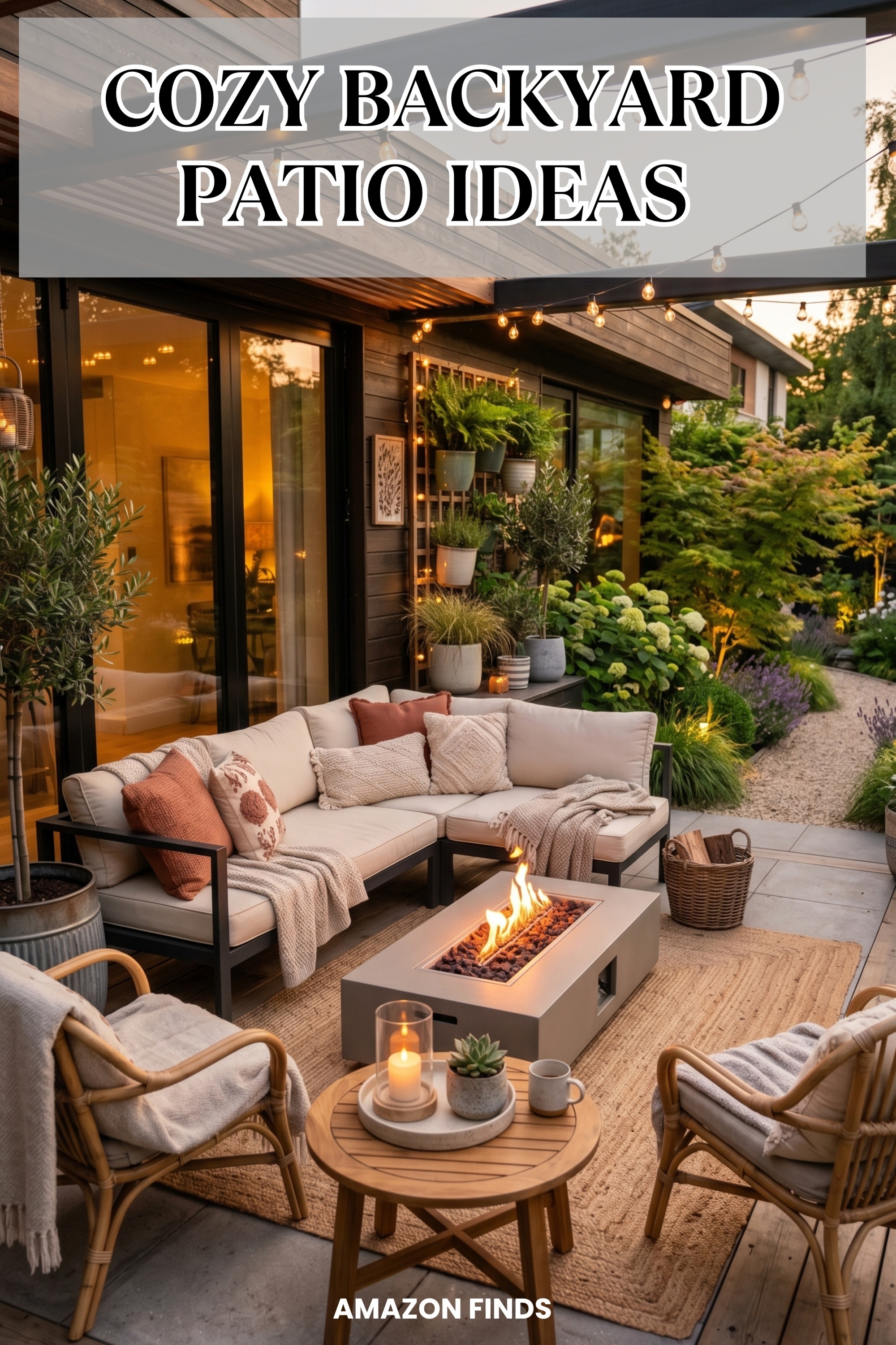 Cozy Backyard Patio Ideas | Modern Outdoor Living Inspiration
