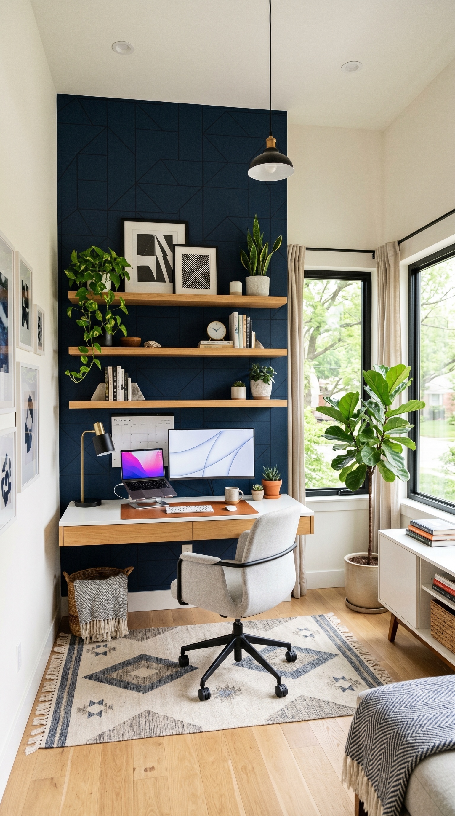 Modern Home Office Ideas for Small Spaces | Cozy Minimal Workspace Inspiration