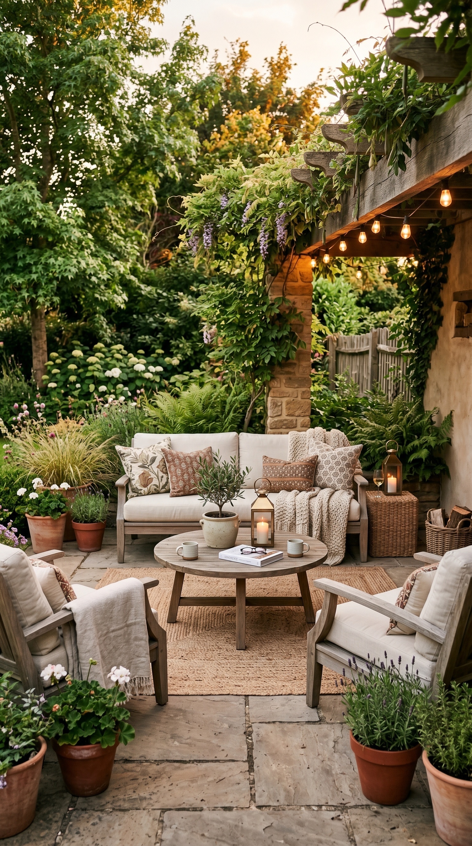 Cozy Cottage Garden Patio Ideas for a Dream Backyard Retreat