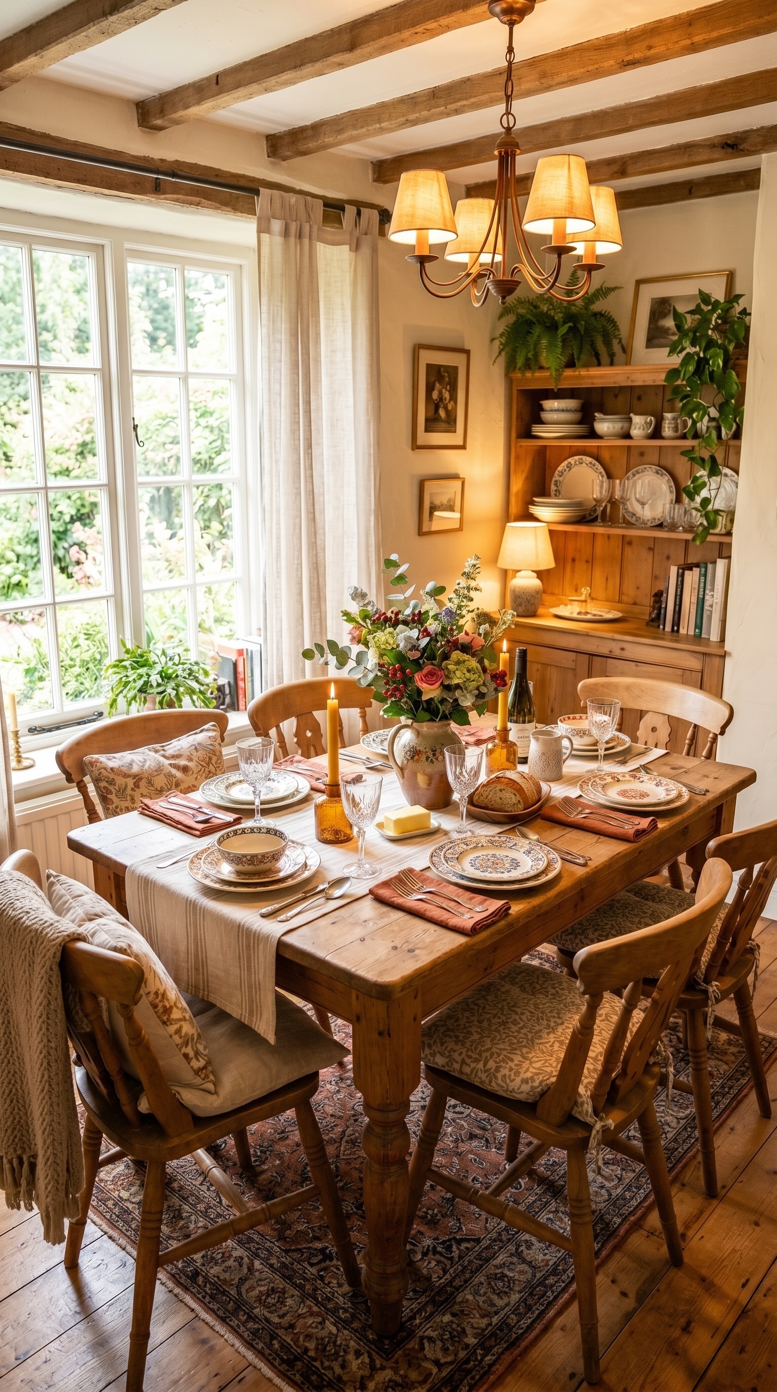 Cozy Rustic Dining Room Ideas | Farmhouse Dining Table Decor & Warm Cottage Style