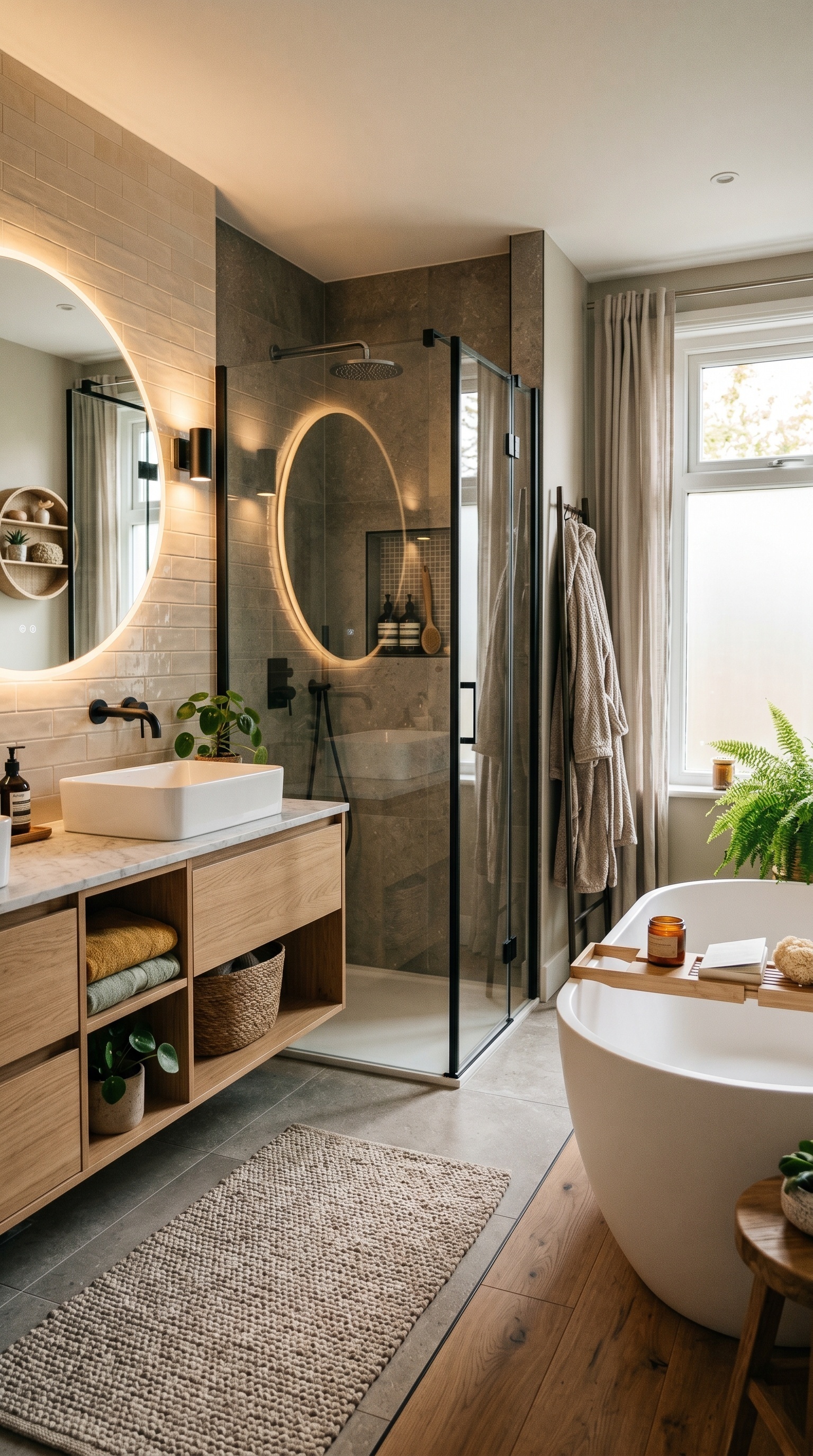 Modern Organic Bathroom Furniture Ideas