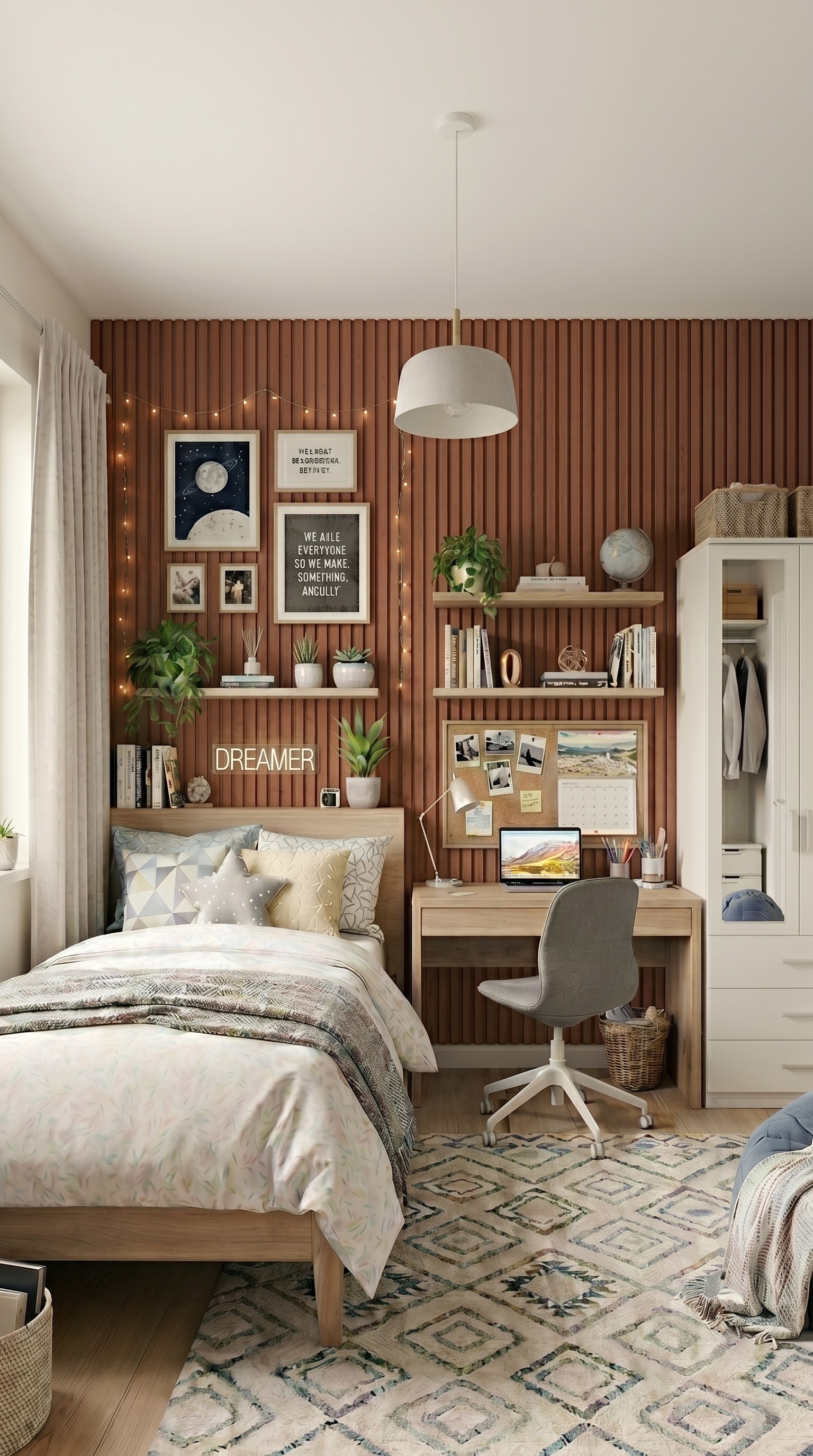 Mid Century Modern Kids Bedroom Furniture Ideas | Cozy Wood Kids Room