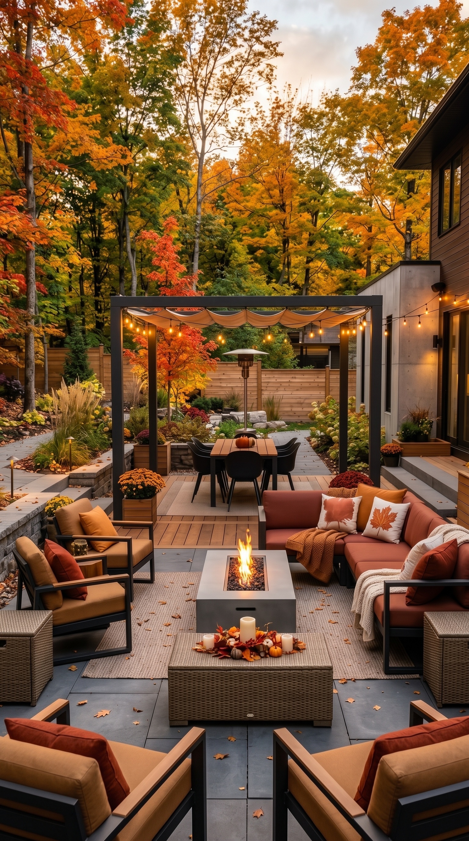 Outdoor Patio Furniture Ideas for a Cozy Modern Backyard